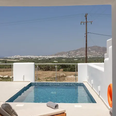 Aeron Villas And Suites Naxos Αγία Άννα Εξωτερικό φωτογραφία